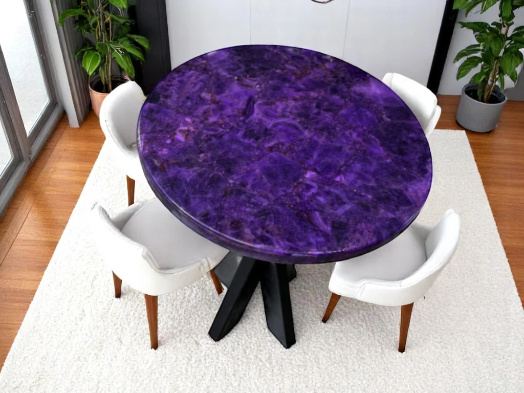  Amethyst Coffee Table Stunning Accent for Any Space